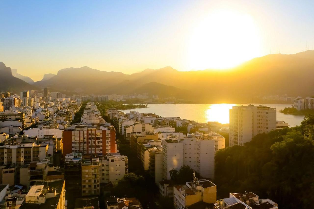 ריו דה ז'ניירו Mar, Lagoa, Vista Incrivel Em Ipanema מראה חיצוני תמונה